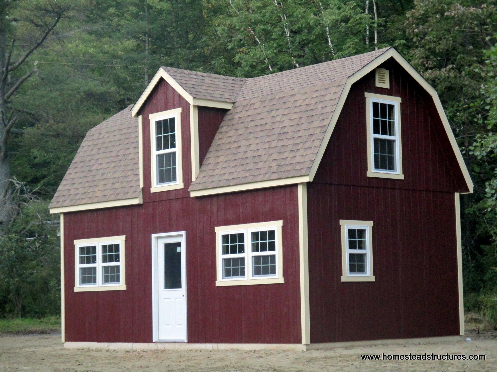2 Story Barn Sheds Homestead Structures
